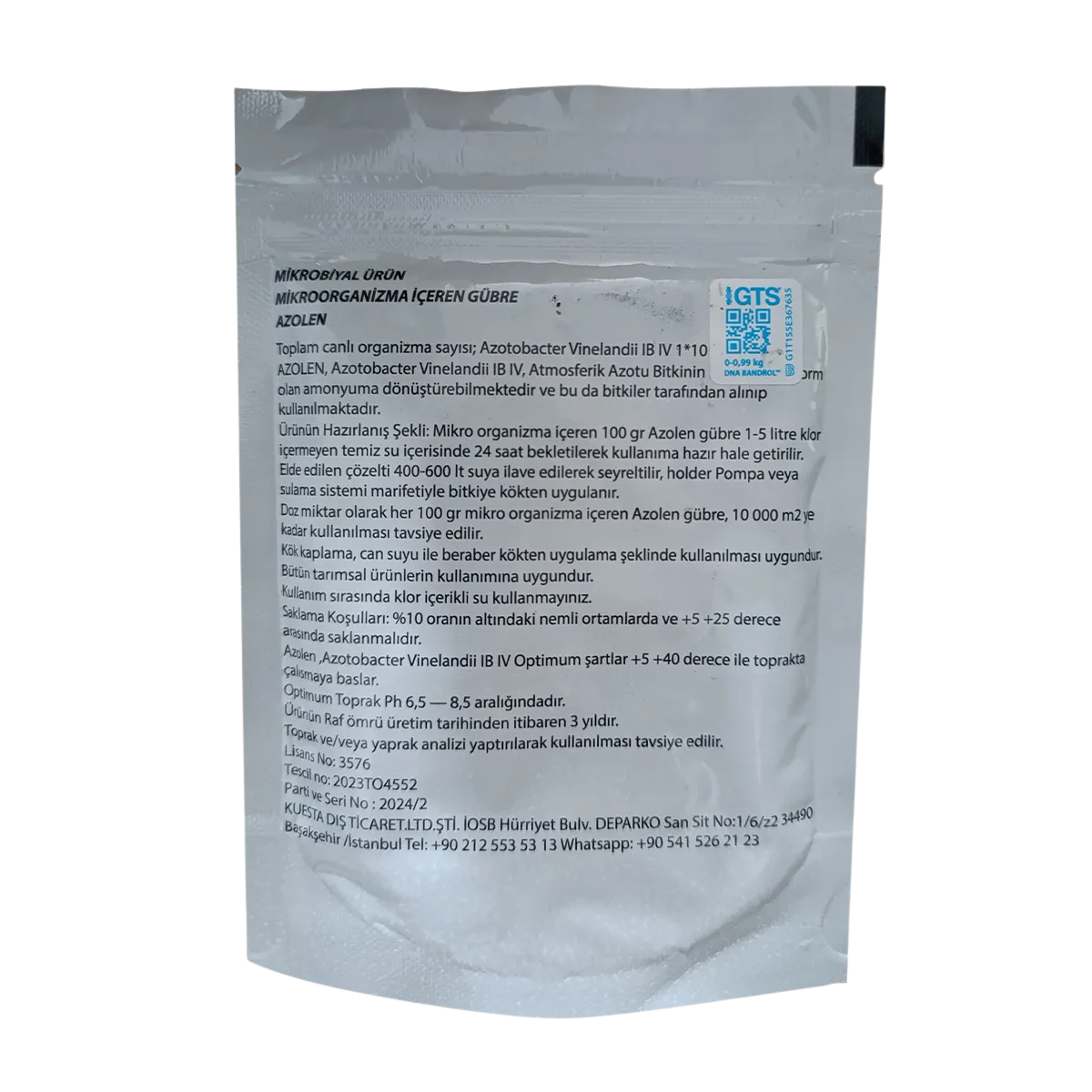 Azolen Azotobacter Microbial Fertilizer – 200g